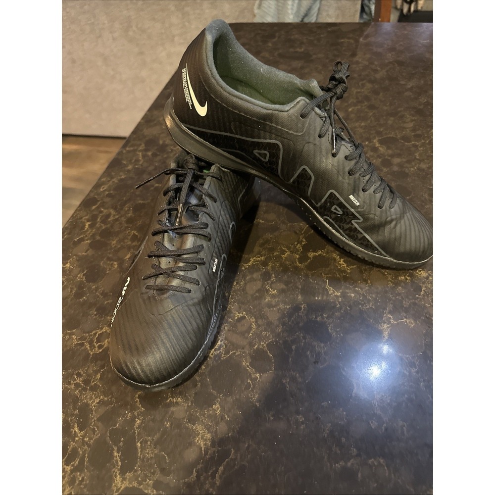 Nike Zoom Vapor 15 Academy Ic "Indoor Soccer Cleats" Black SIZE 11,[DJ5633-001]